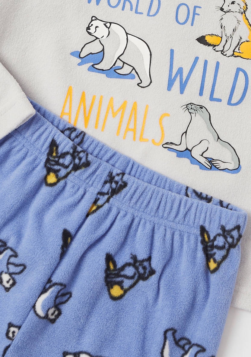 Max Graphic Print T-shirt and Full-Length Pyjama Set