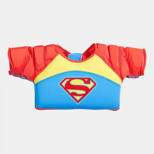 Zoggs Boys Superman Water Wings Vest, Red and blue 4-5Y