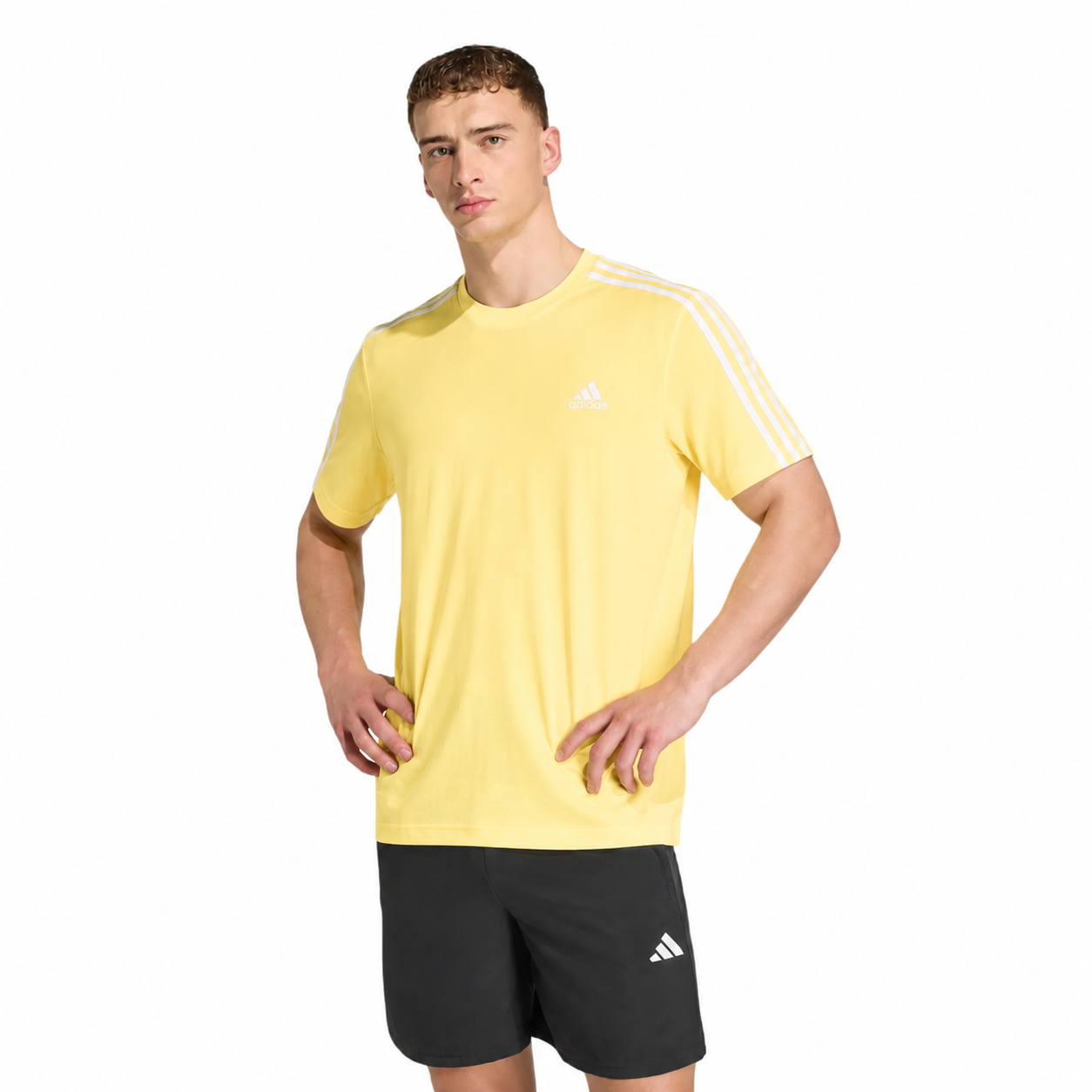 Adidas Tshirt Men Yellow