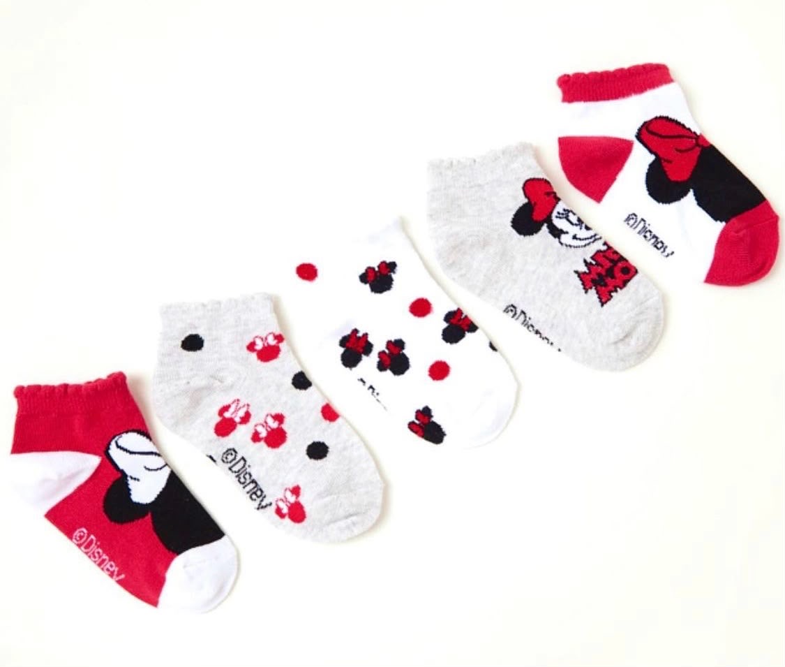 Disney Mickey Socks 5 Pairs Socks