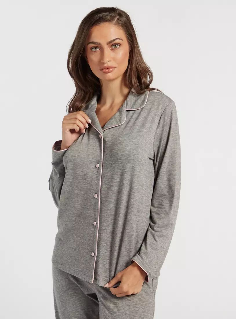 Pajama Set Gray