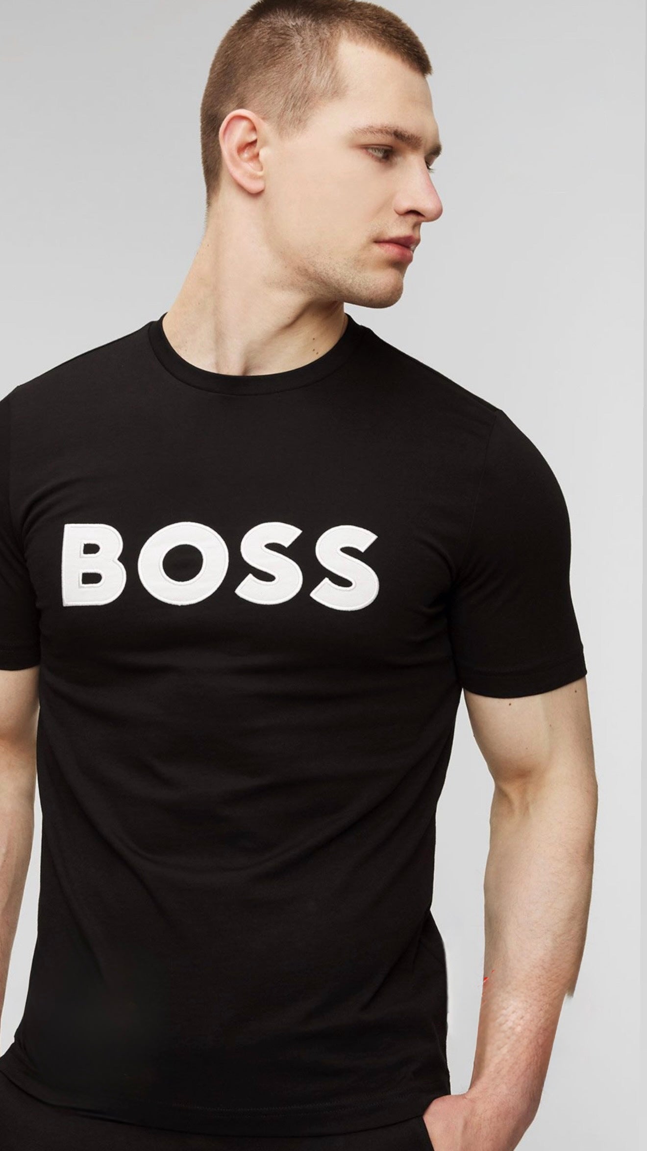 BOSS TTZ BG LOGO BLK TSHIRT
