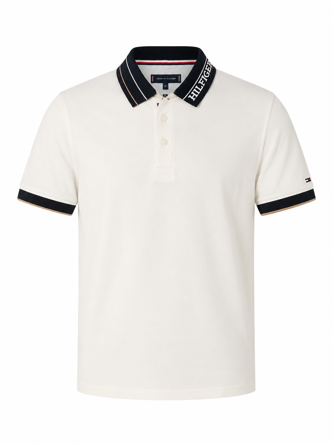 Tommy Hilfiger Striped Collar Polo Shirt
Regular fit