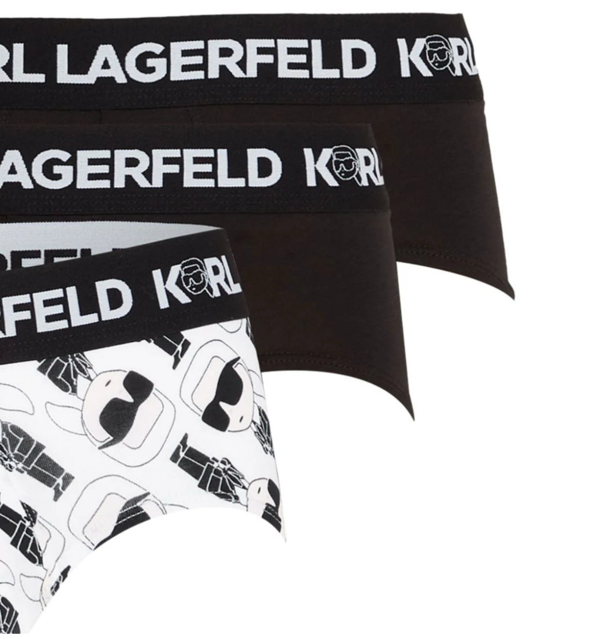 Karl Lagerfeld
Ikon briefs (pack of three)