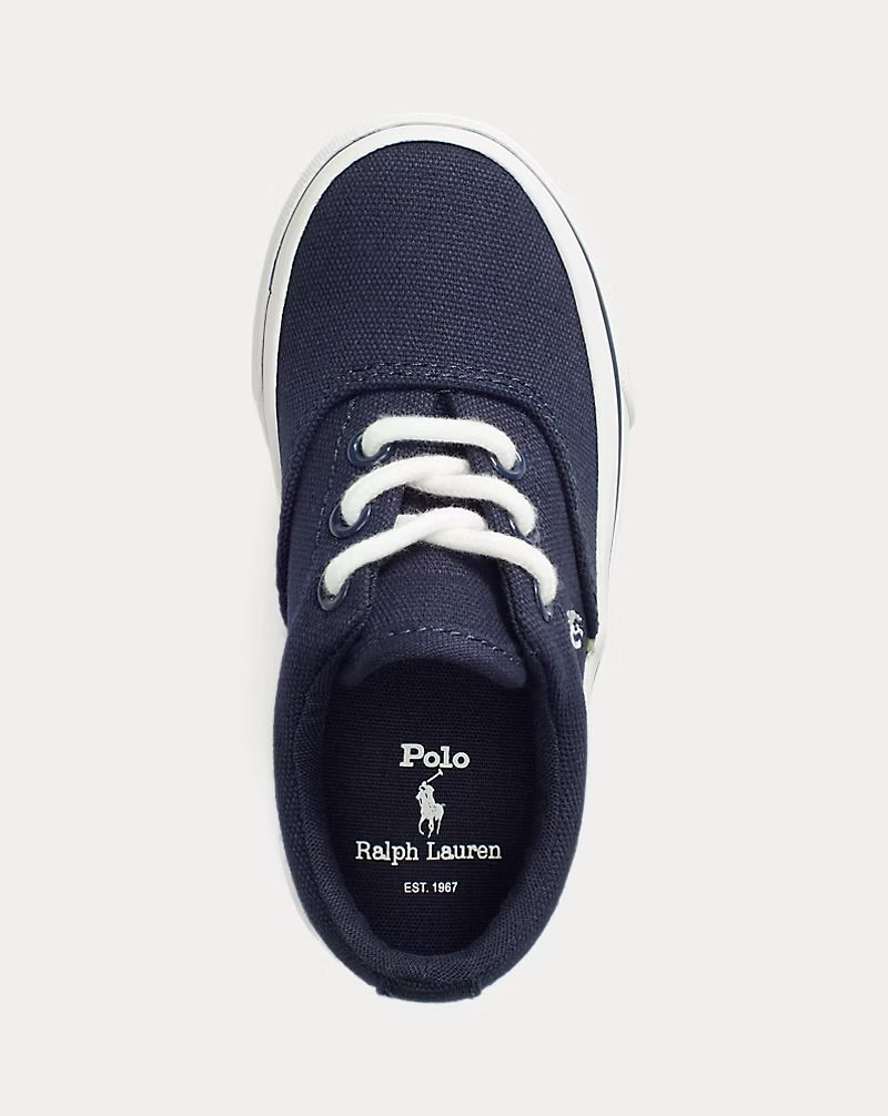 RALPH LAUREN CANVAS NAVY SHOES (wihout box)