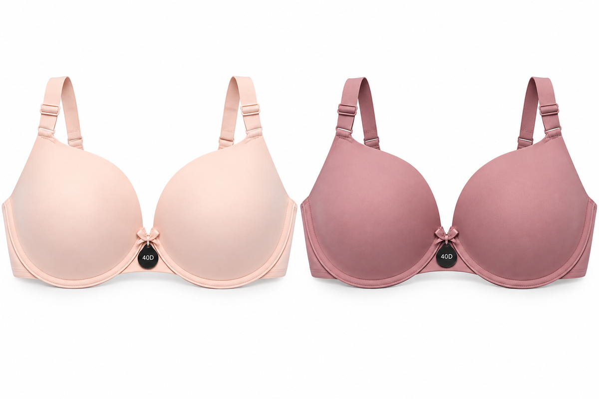 Women’s Nude & Mauve Padded Bra – 2 Colors