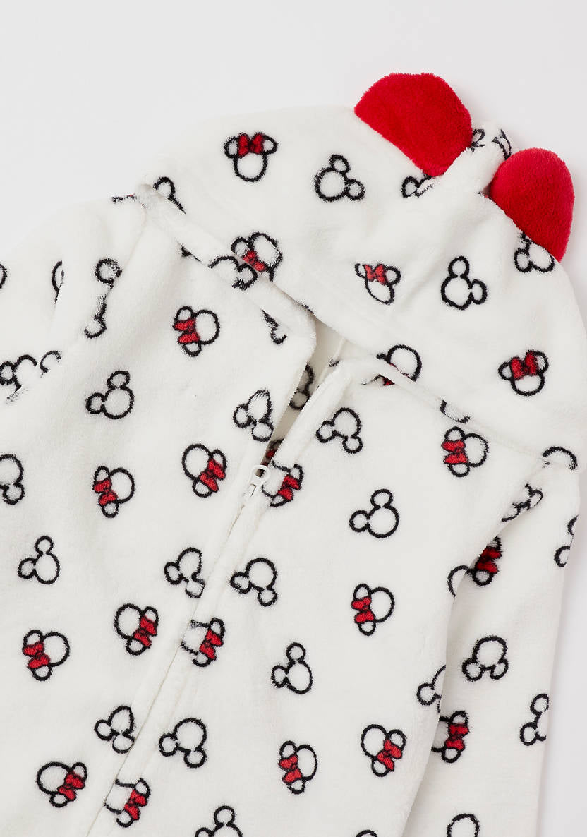 Max Minnie & Mickey Mouse Long-Sleeve Overall with Hat
