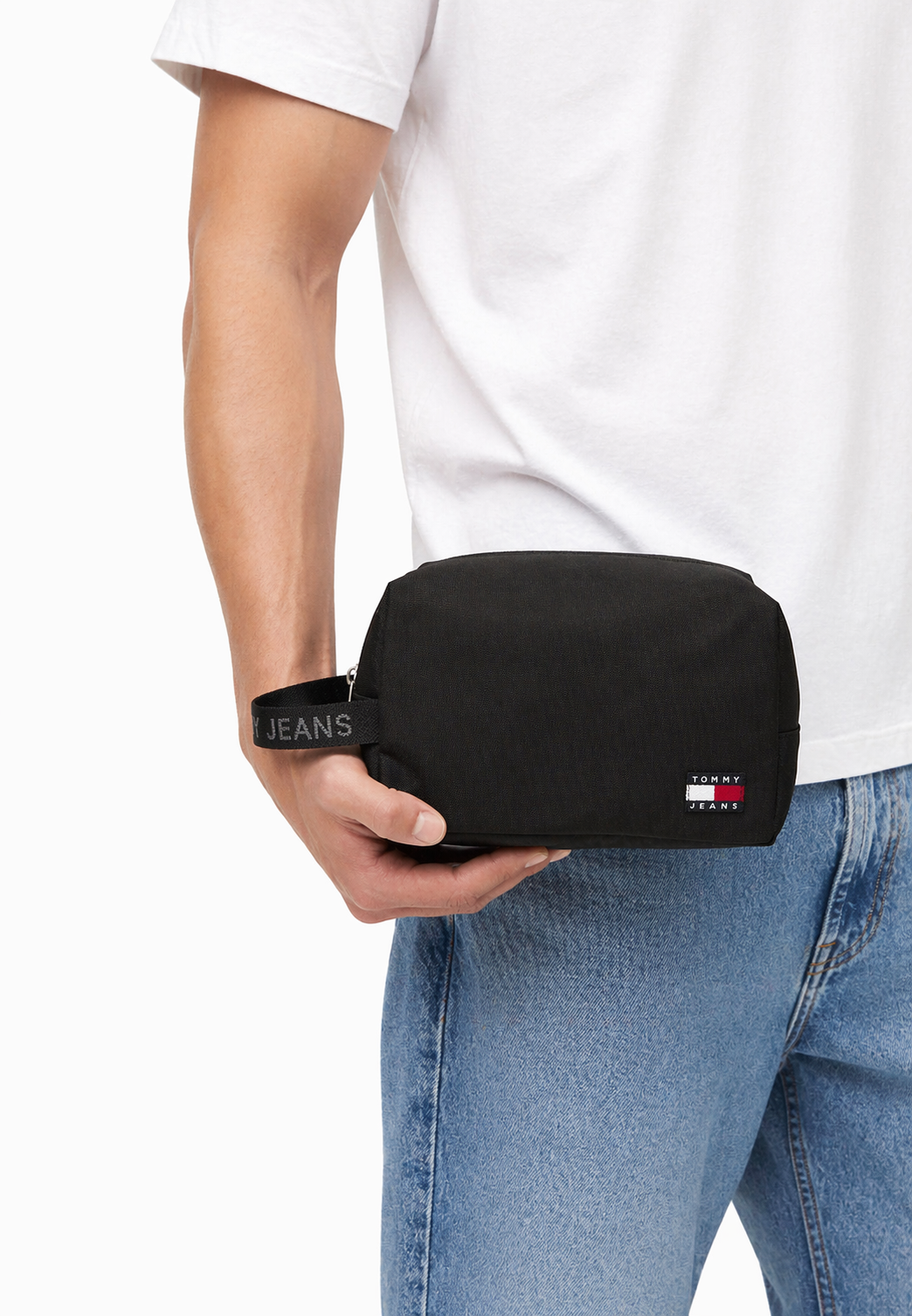 Tommy jeans DAILY WASHBAG - Wash bag - black