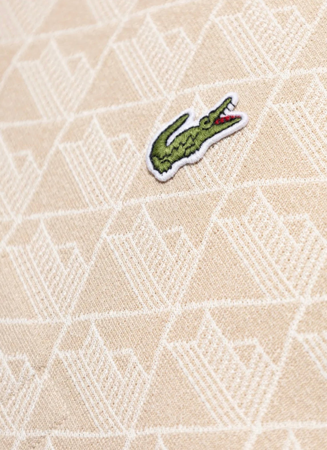 Lacoste Monogram Jacquard Polo Shirt