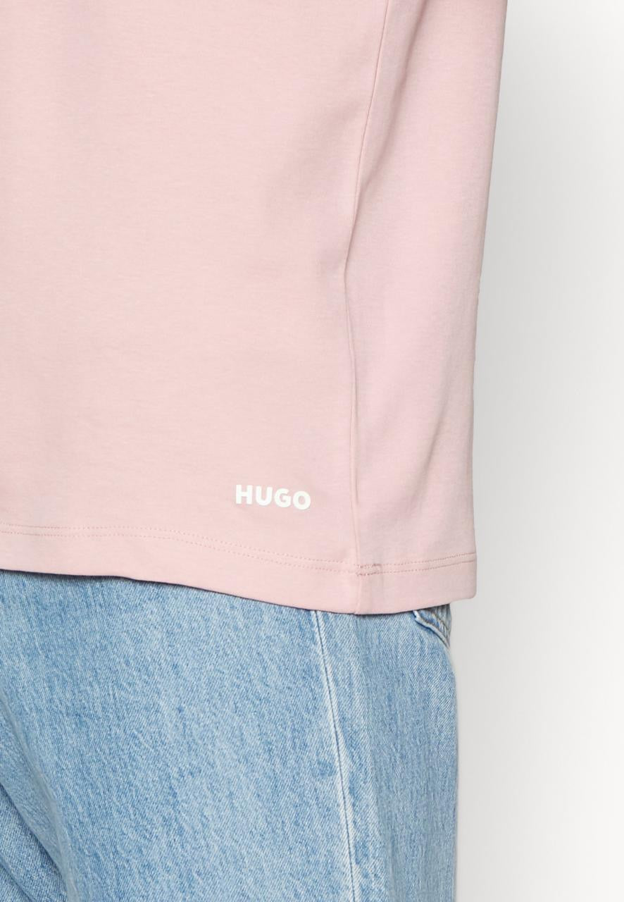 HUGO BASIC LYCR TSHIRT ROSE