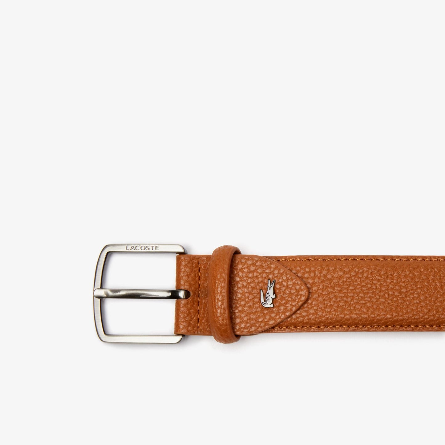 LACOSTE LEATHER BELT HAVAN 110 CM