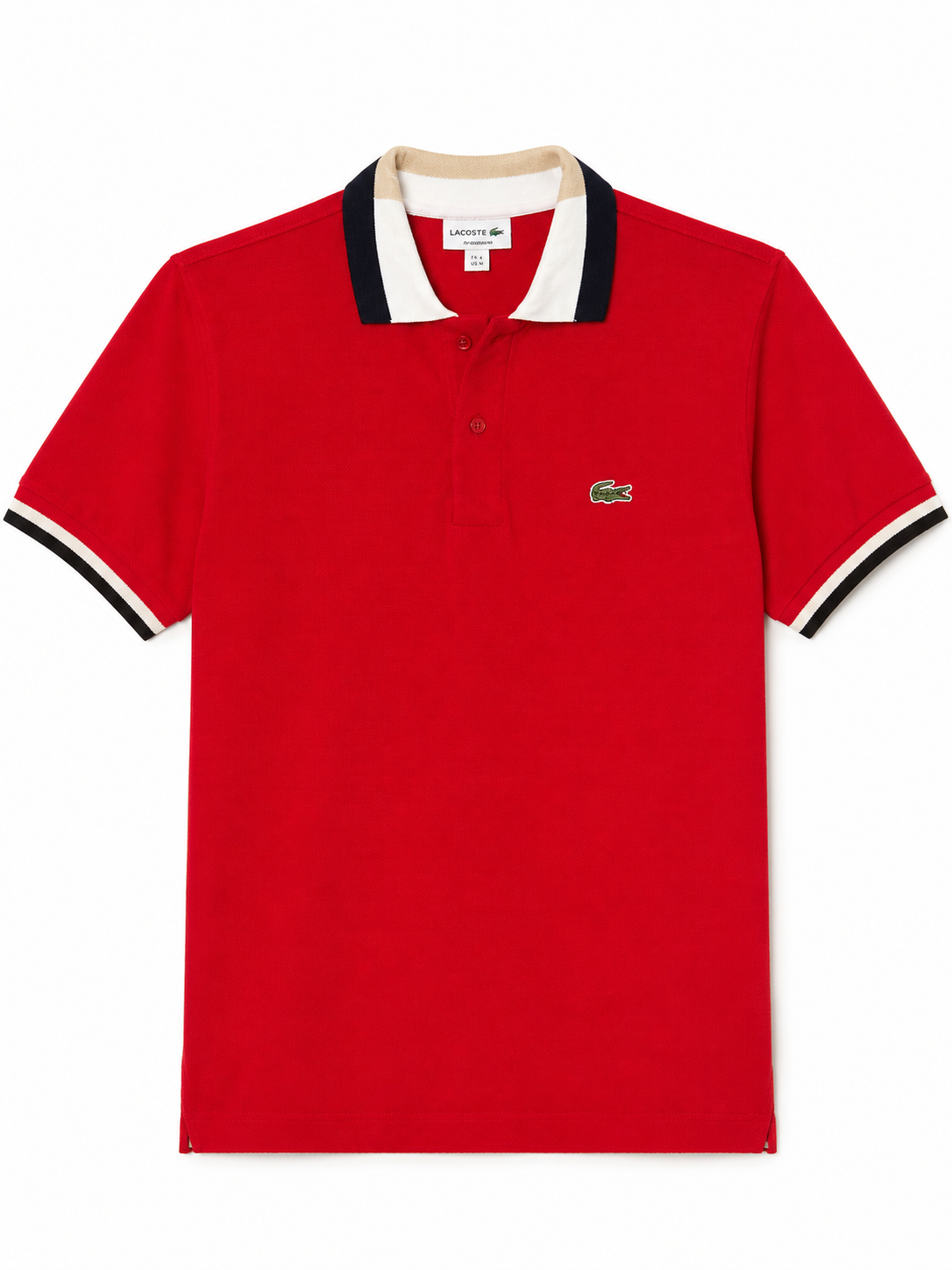 Lacoste red Reguler fit polo tshirt