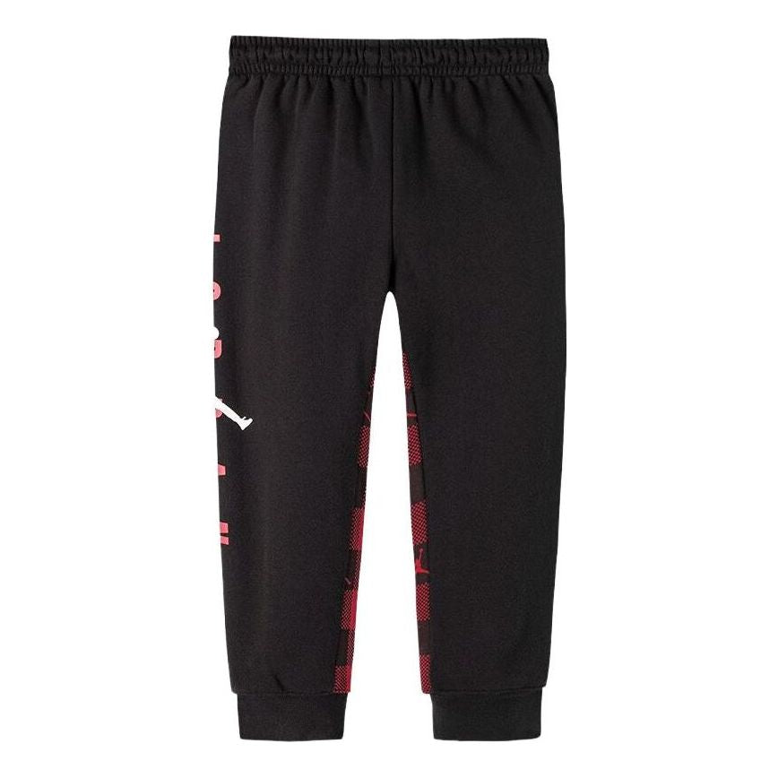 Air Jordan Buffalo Checked Fleece Joggers Black
