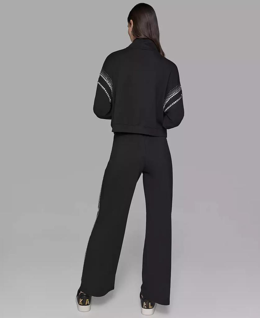 KARL LAGERFELD PARIS Rhinestone suit (fit bigger)