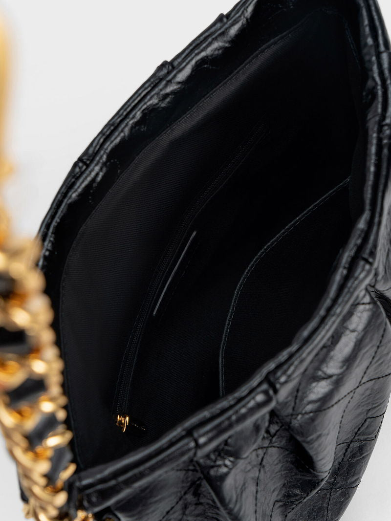 CHARLES & KEITH
Duo Double Chain Hobo Bag In Black