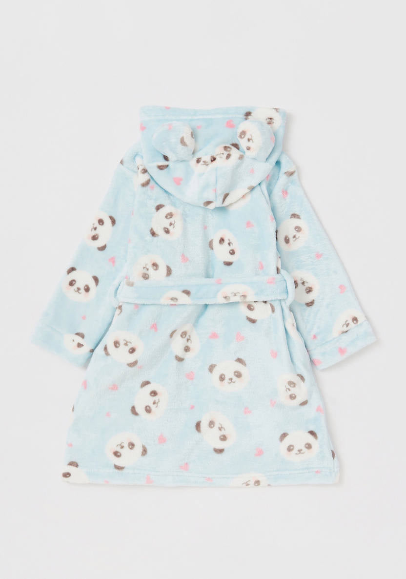 Max Robe Blue Panda Girls
