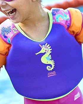 Zoggs kids' Water Wings Float Vest for Swimming 4-5Y