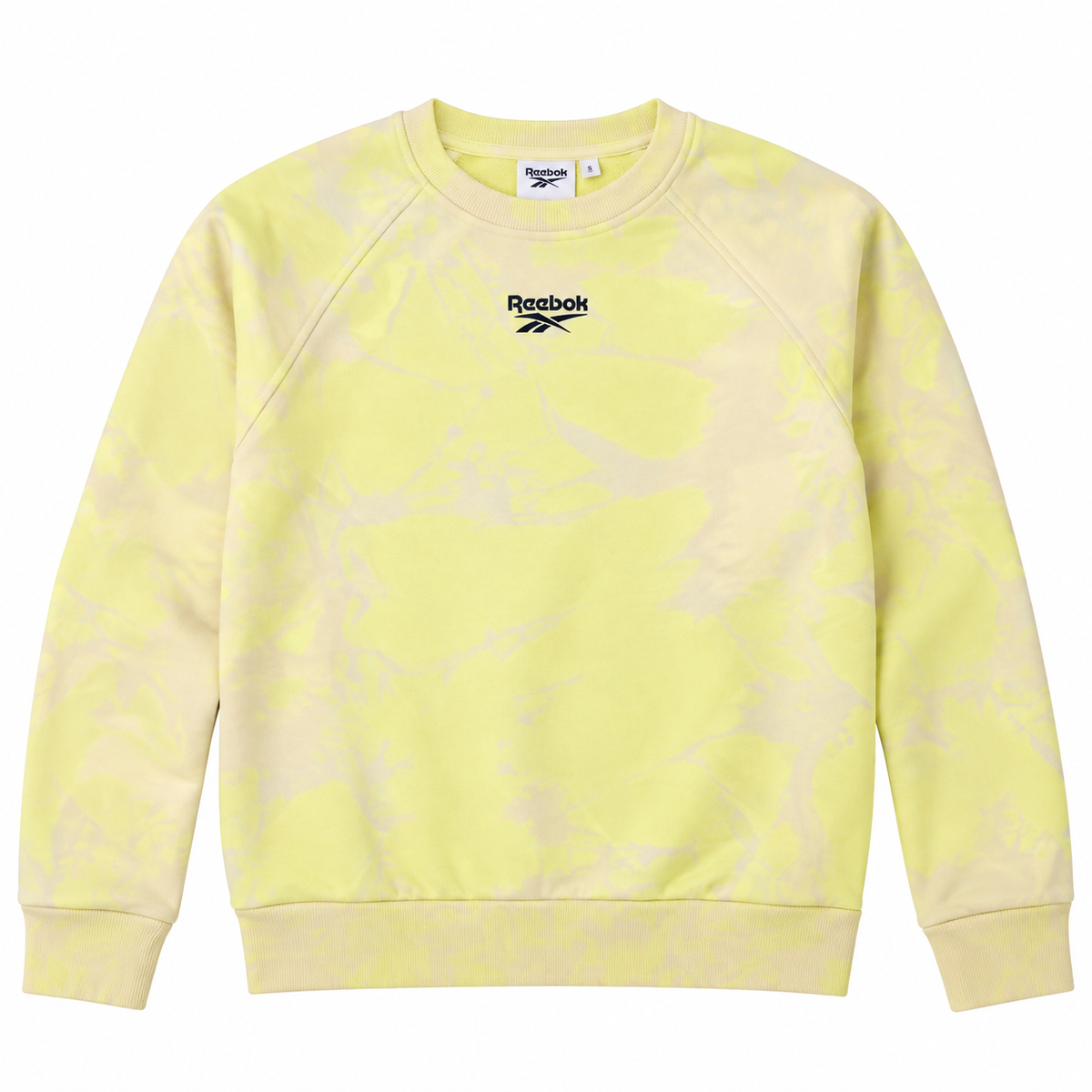 Reebok Women’s Yellow Tie-Dye Sweatshirt