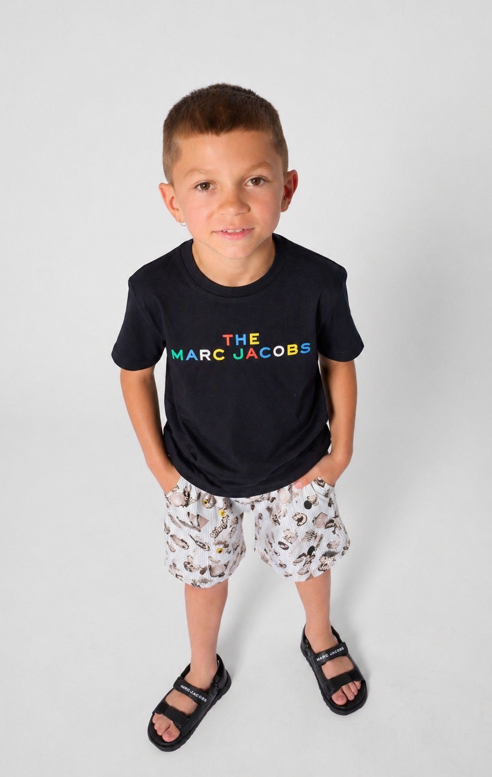 MARC JACOBS
Boys Navy Logo T-Shirt
