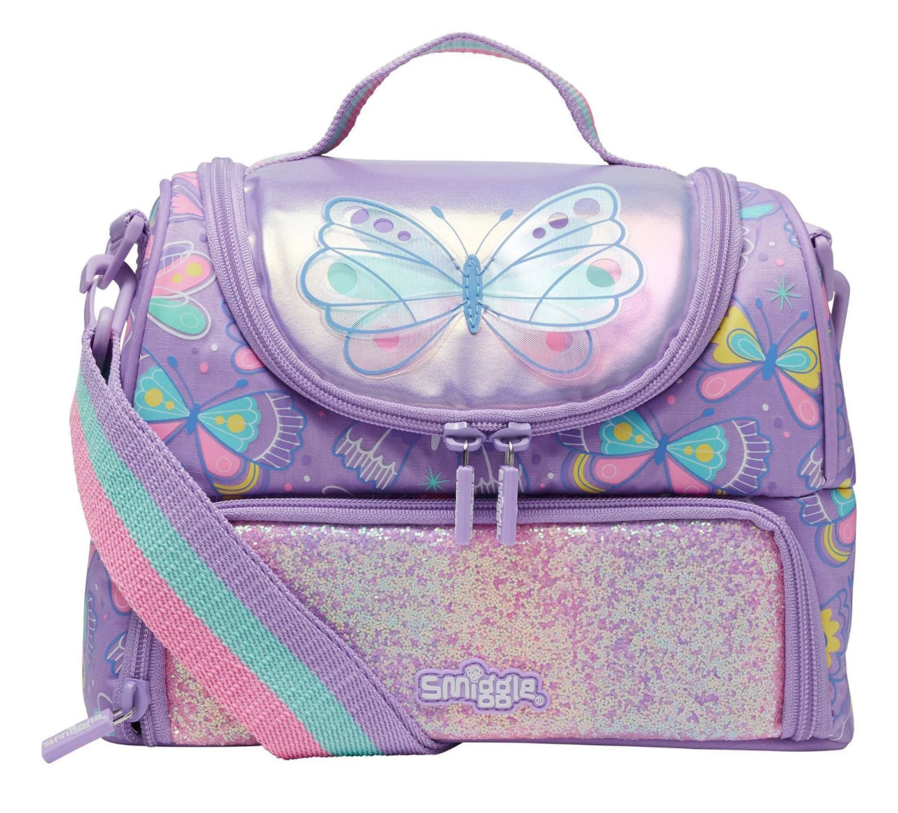 Smiggle butterfly lunch bag