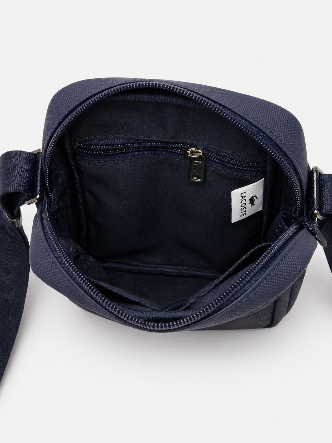 Lacoste leather cross bag