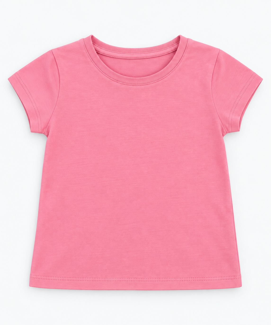 Mothercare Girls’ Pink Basic Short Sleeve T-Shirt