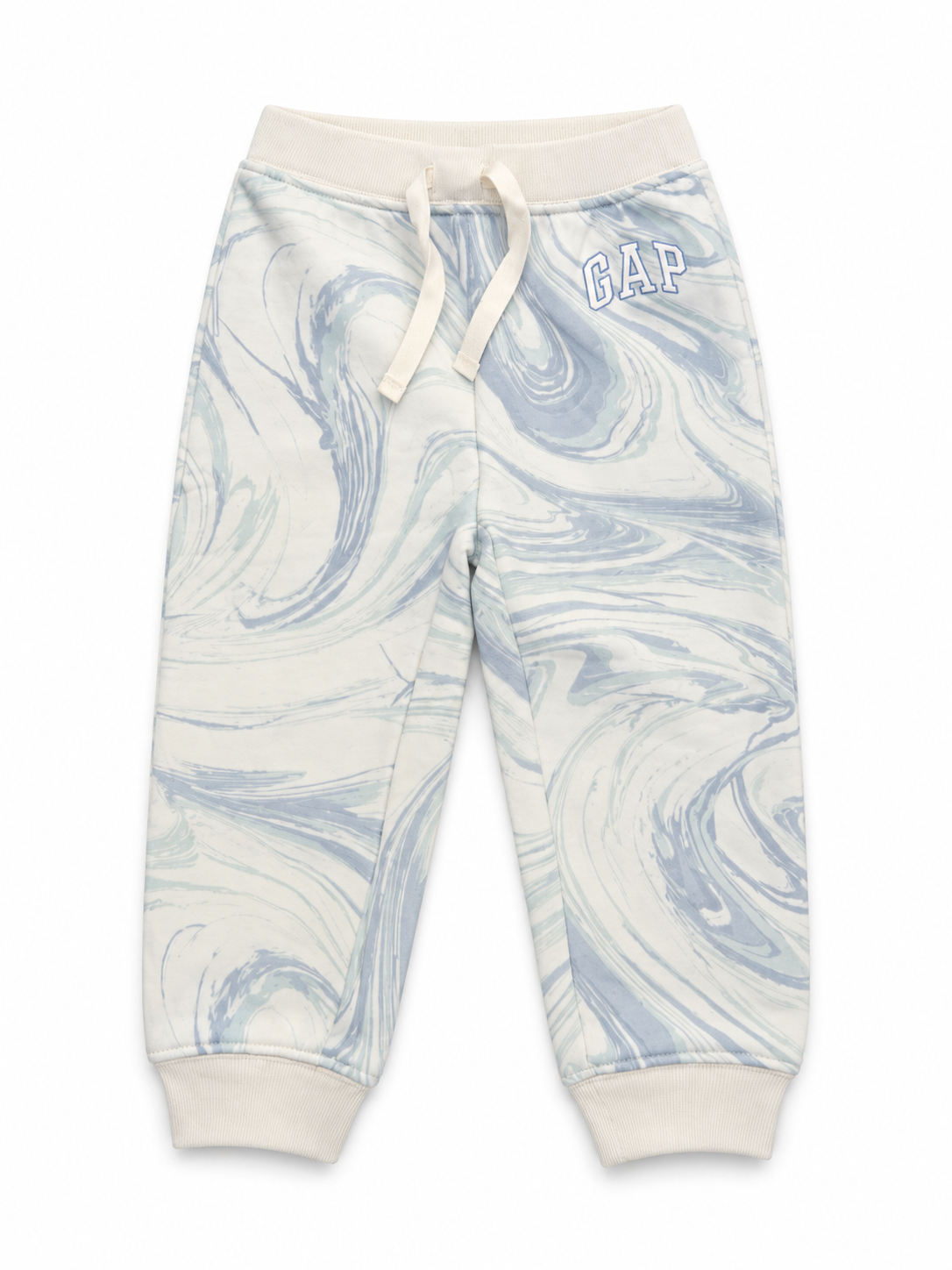 GAP Kids Marble Print Jogger Pants Fleece