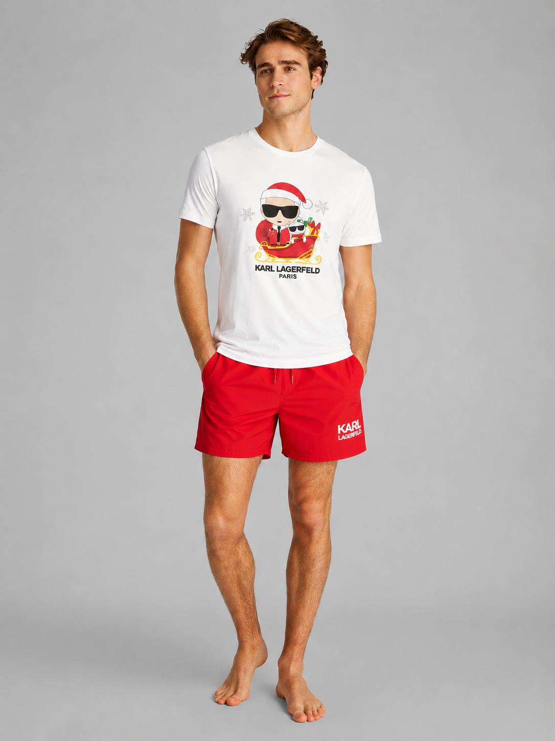 Karl Tshirt men Big Logo