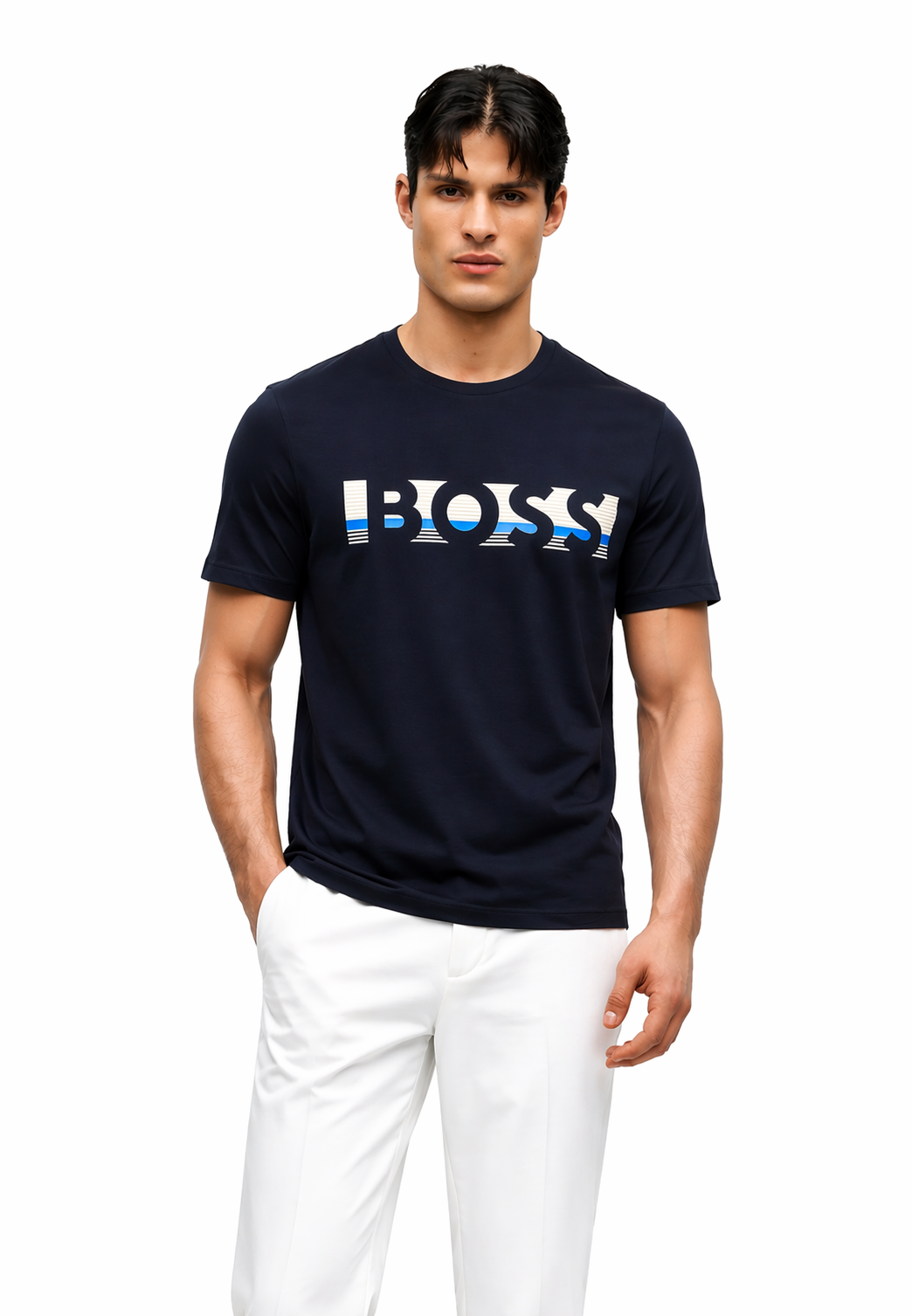 BOSS TSHIRT TRNGLR LOGO