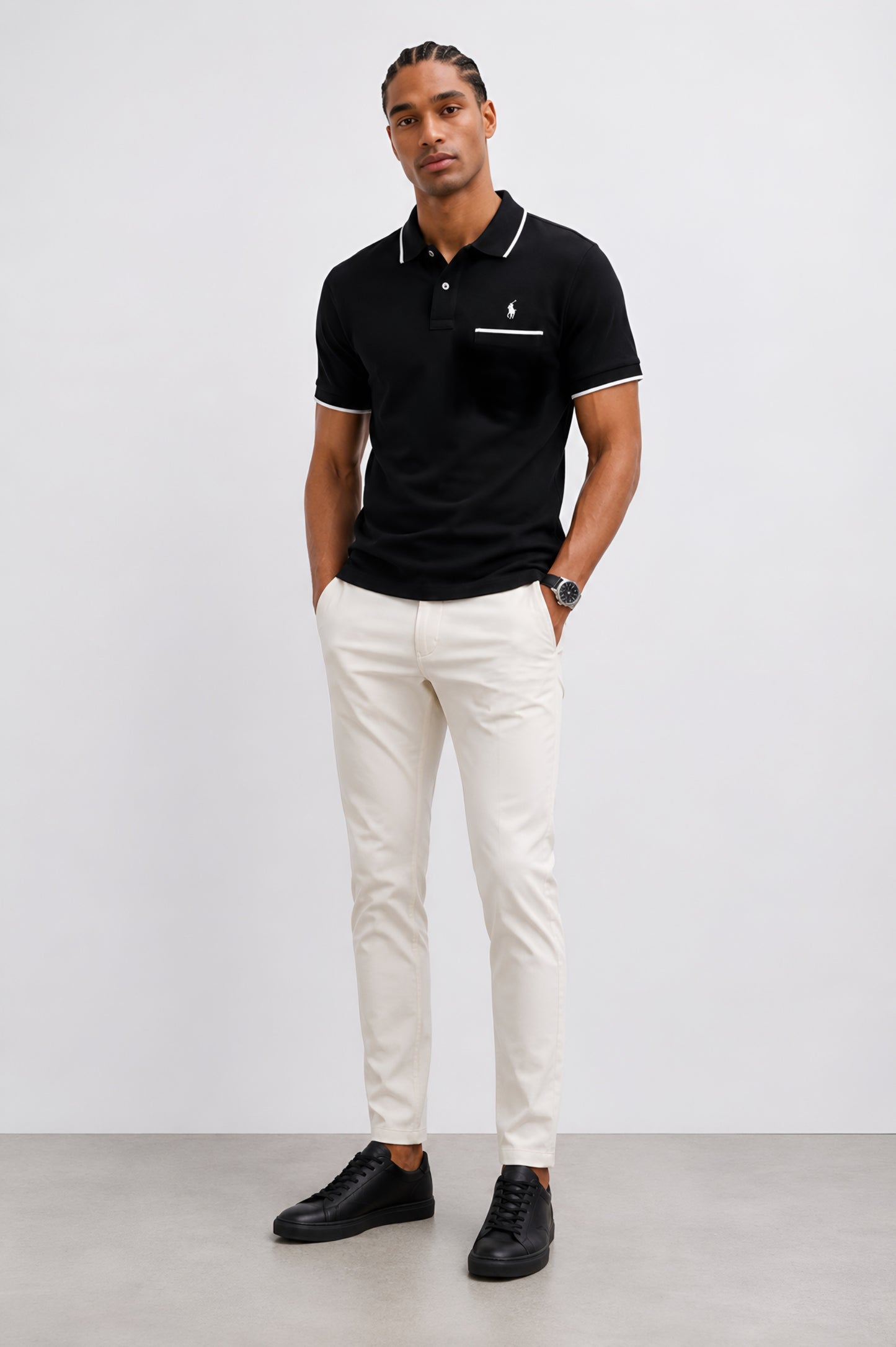 Polo Ralph Lauren men's polo shirt black