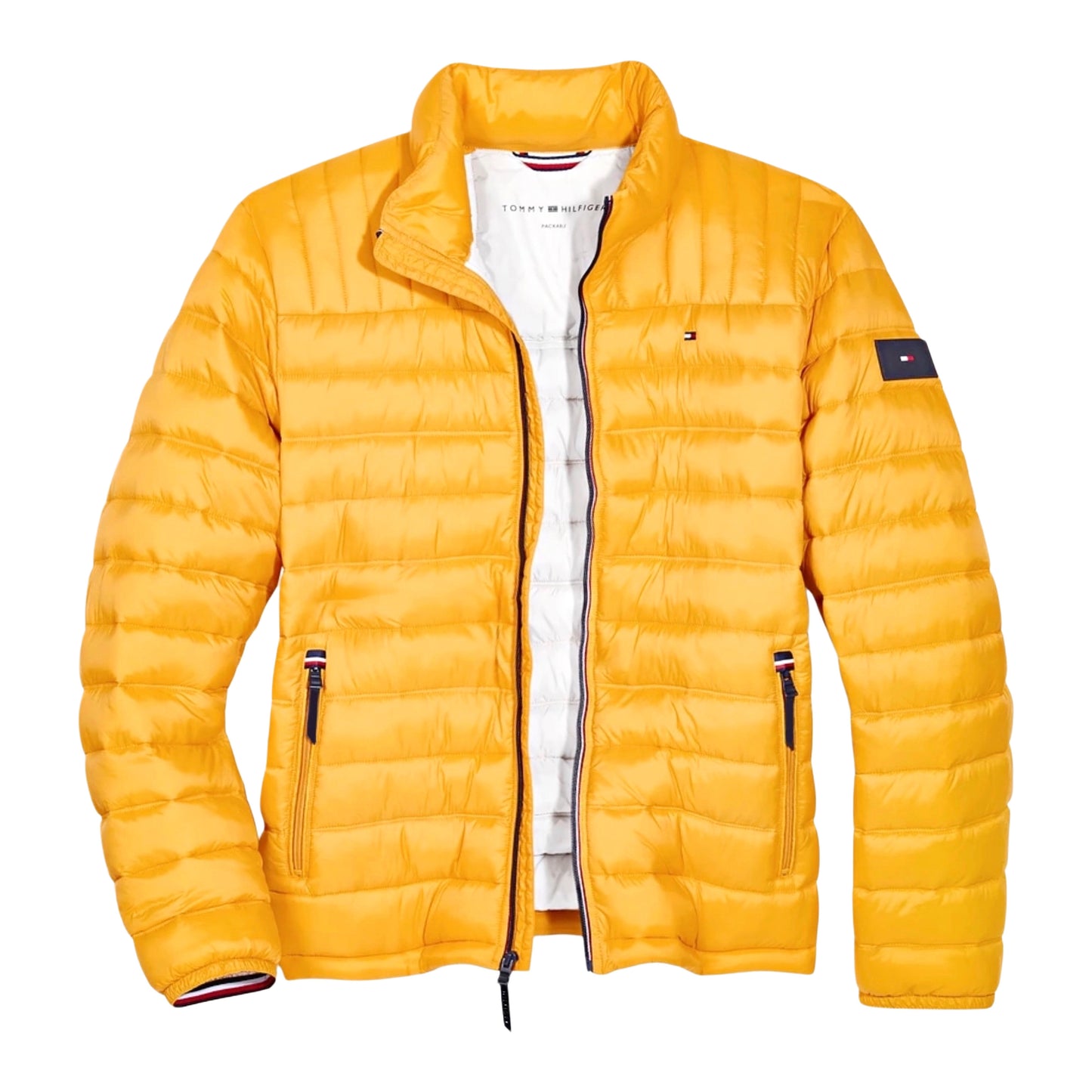 Tommy Hilfiger Light weight puffer jacket yellow