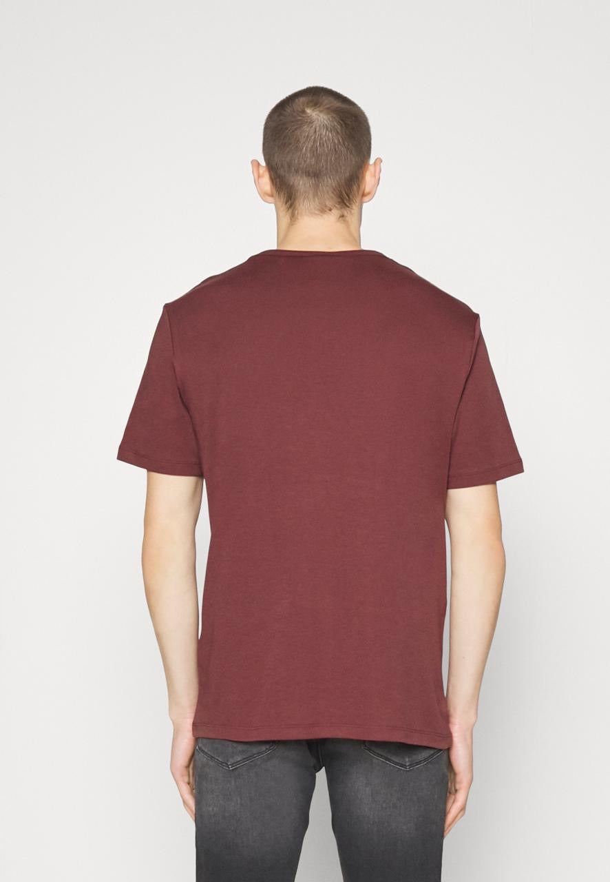 HUGO BASIC LYCR TSHIRT BURGNY