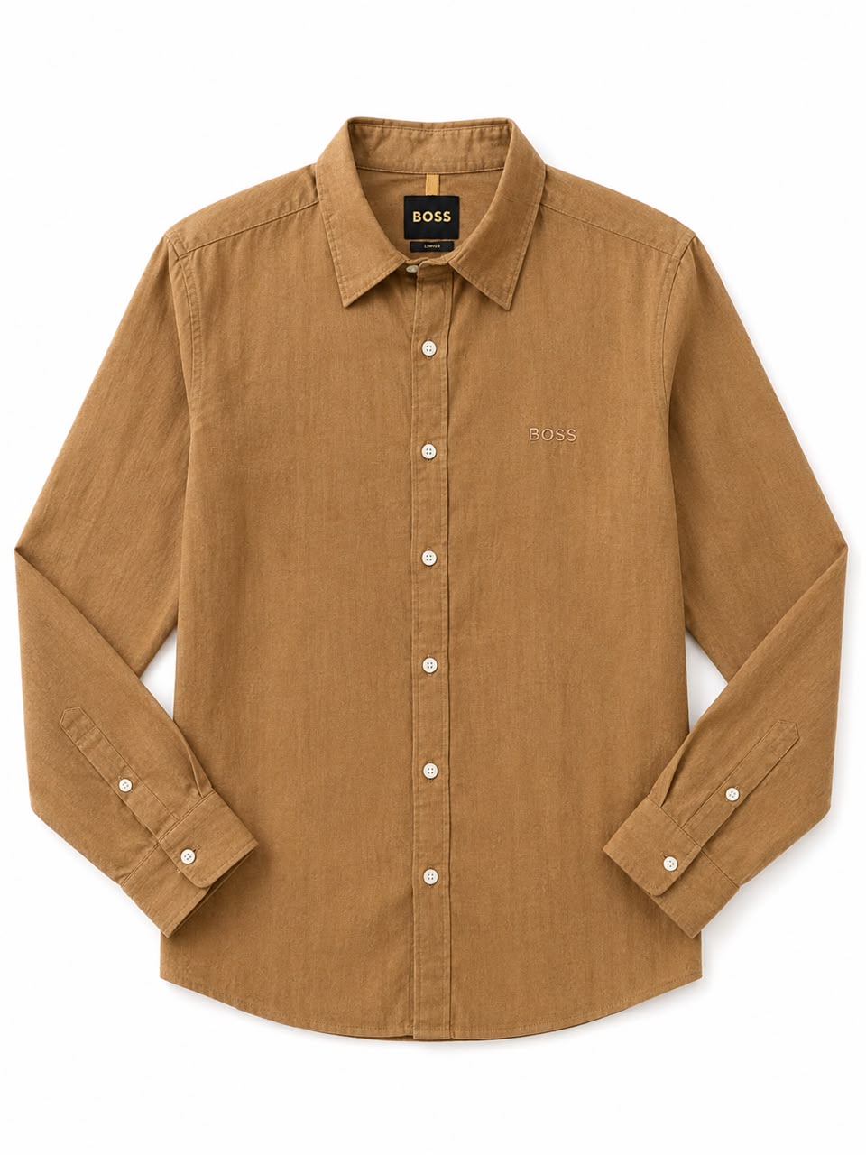 BOSS krk  Relegant  Slim Fit 100% Linen Shirt