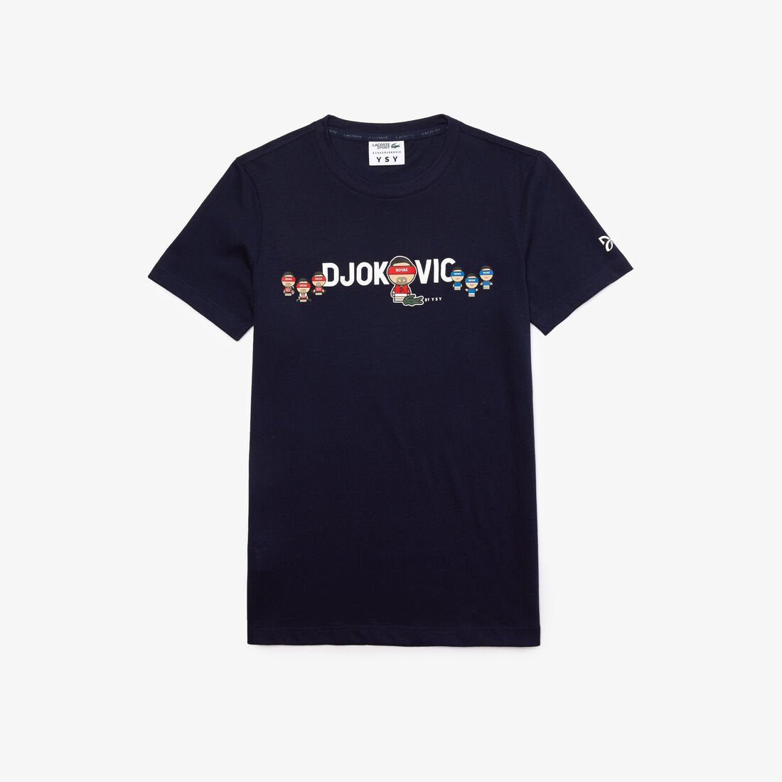 Men's Lacoste Sport Collab Youssef Sy Breathable Cotton T-shirt