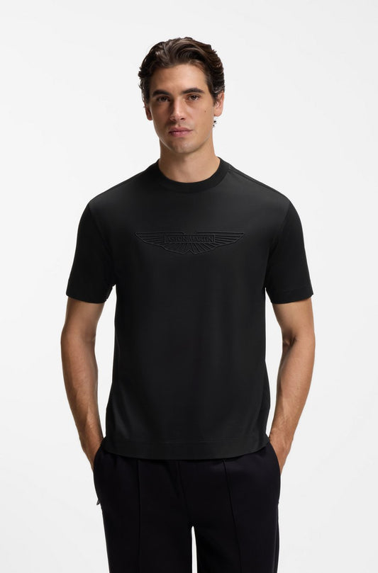 BOSS X ASTON MARTIN T-SHIRT IN MERCERISED COTTON