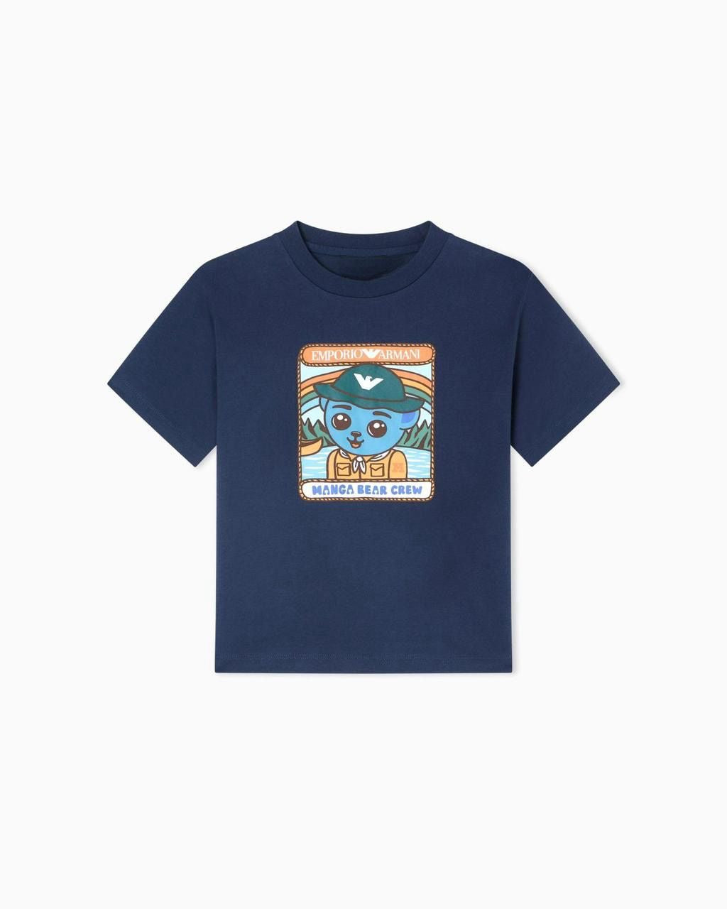 Emporio Armani Kids Smurf Yellow T-Shirt