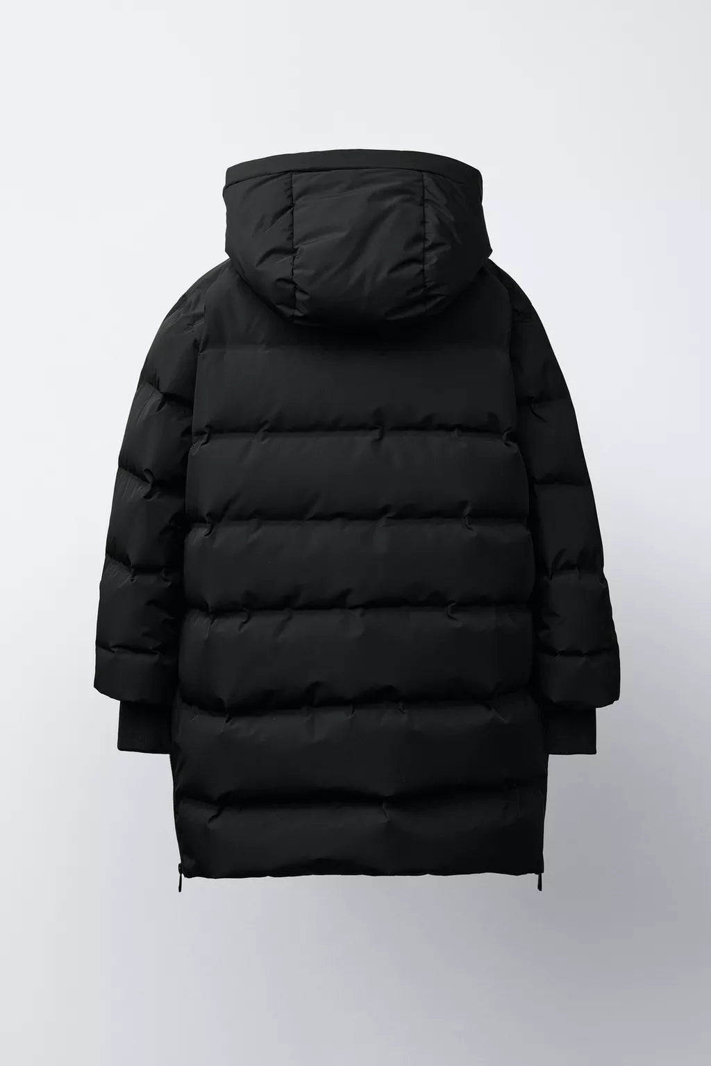 ZARA LONG 50% FEATHER AND 50% DOWN WATER REPELLENT
PUFFER JACKET