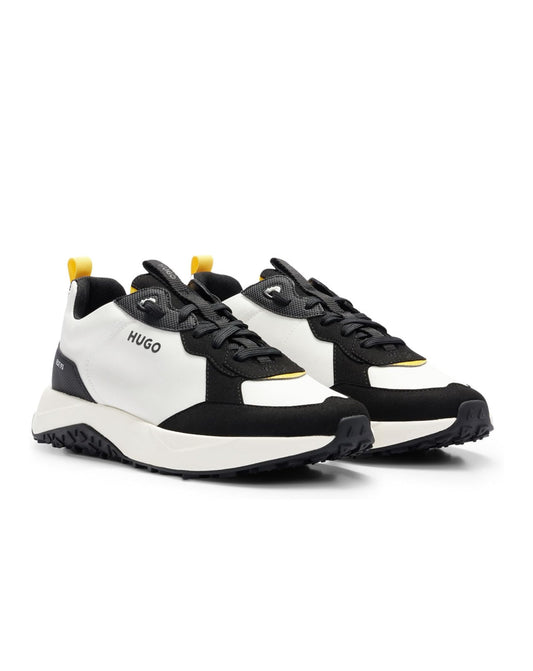 HUGO Kane Mix Material Running Inspired Sneaker mens Sneaker