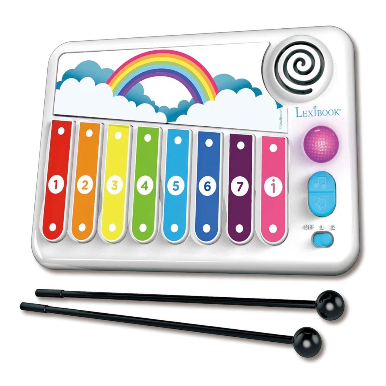 Kids Musical Xylophone Toy with Lights & Sounds – Colorful Learning Piano
