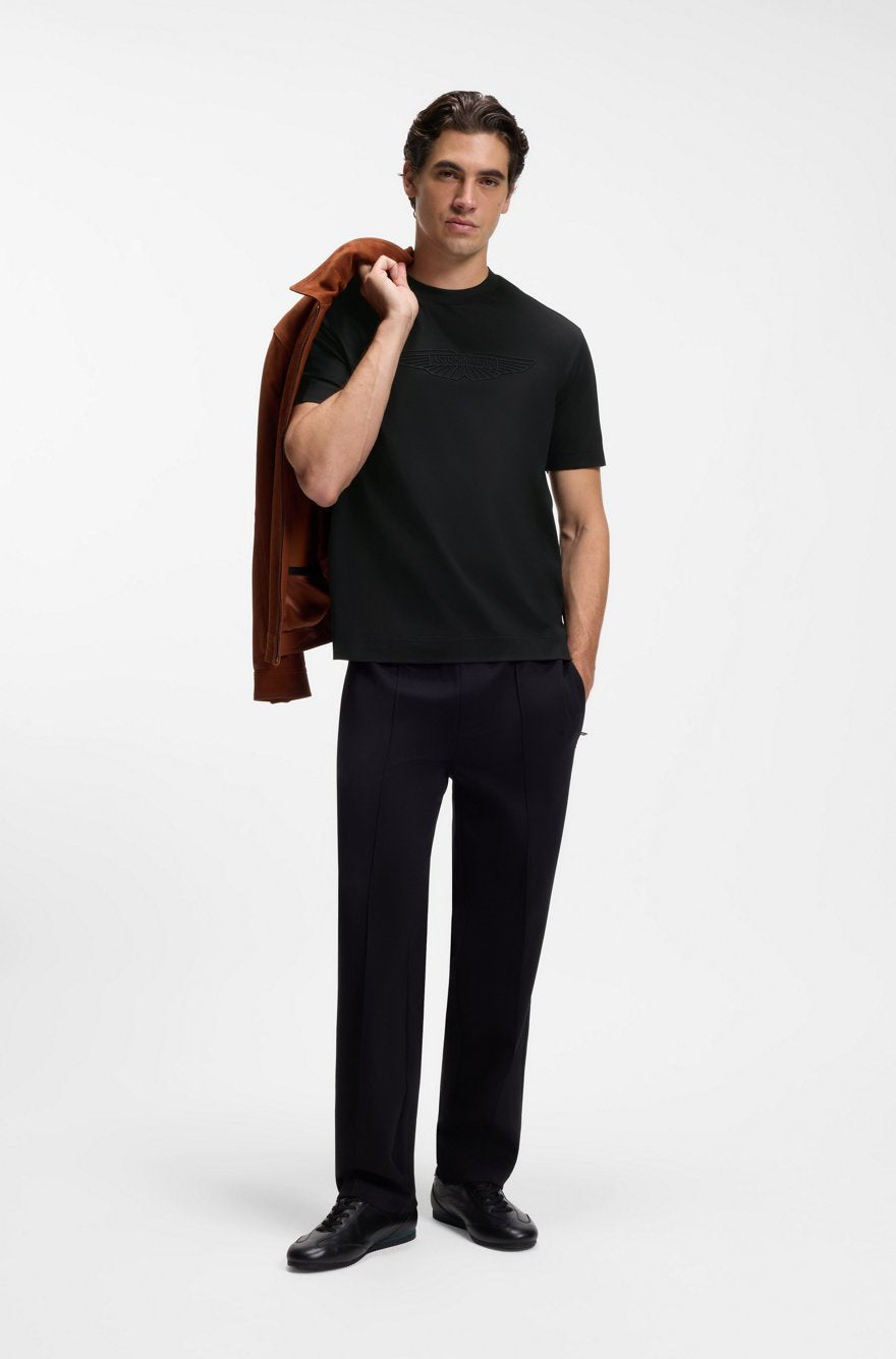 BOSS X ASTON MARTIN T-SHIRT IN MERCERISED COTTON