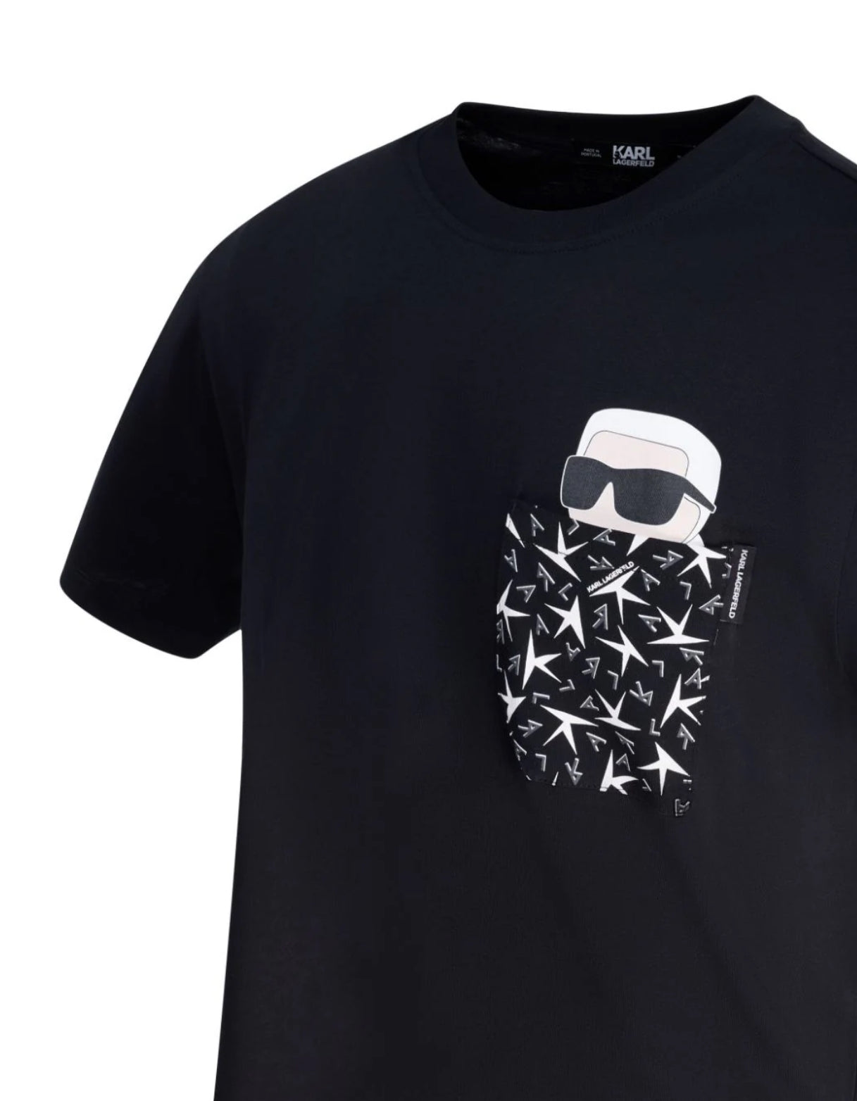 Karl Lagerfeld Pukt Logo Tshirt Black