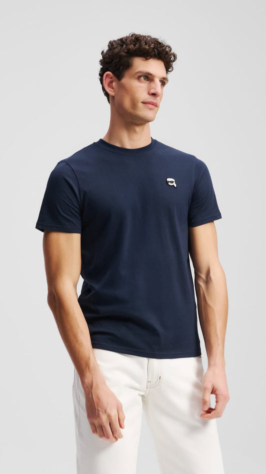Karl Lagerfeld Ikonk T shirt Fit Bigger Navy