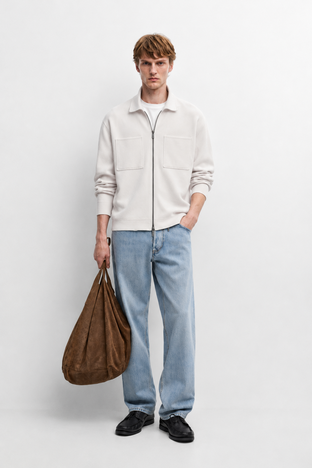 cardigan Massimo Dutti  Knit off-white
