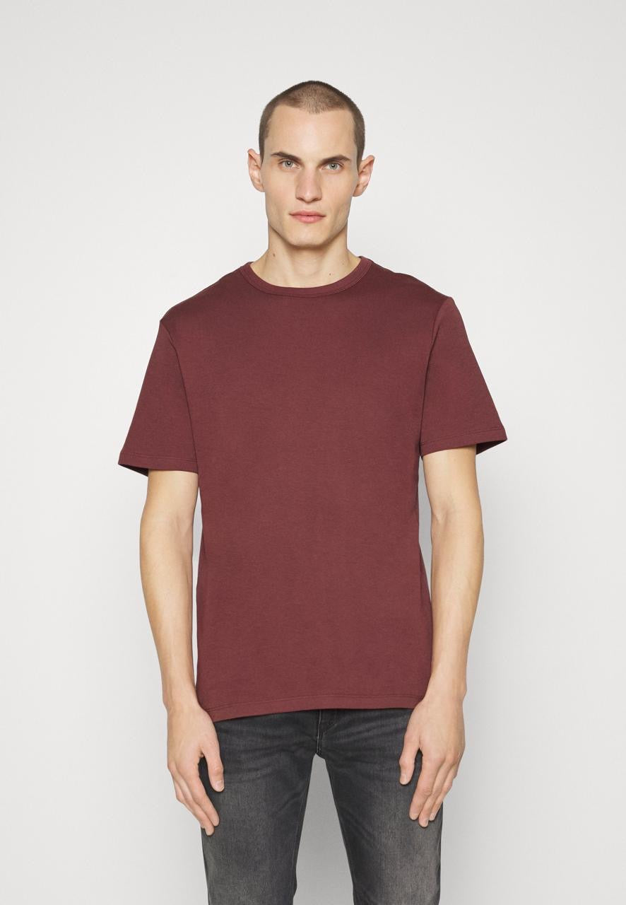 HUGO BASIC LYCR TSHIRT BURGNY