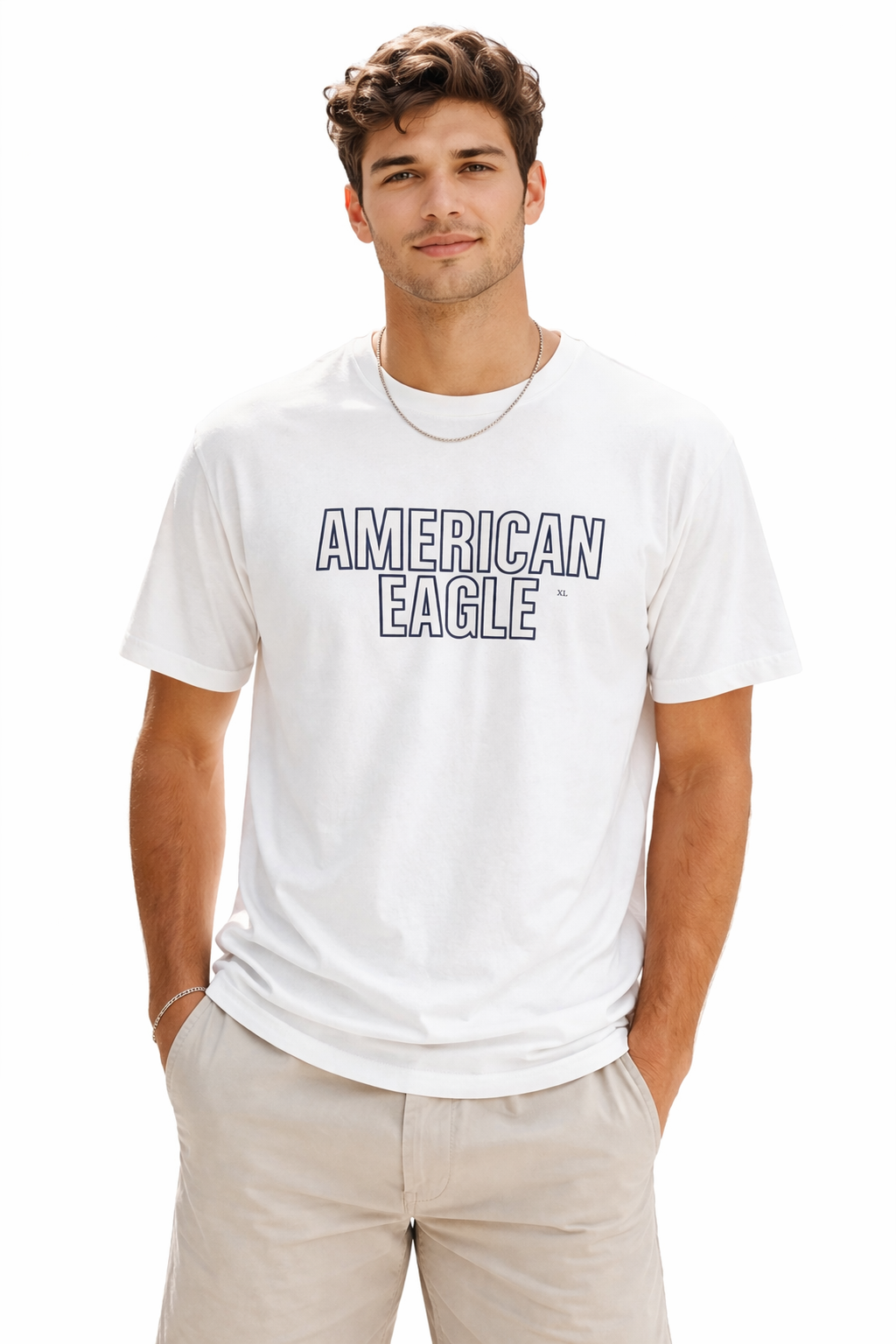 AMRICAN EAGLE TSHIRT WHITE
