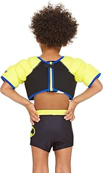 Zoggs Z802318120 Justice League Water Confidence Water Wing Swim Vest for 2-3Years, Batman