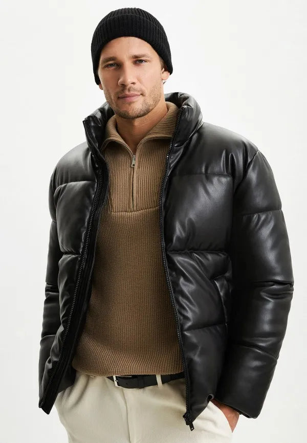 Zara pump leather jacket