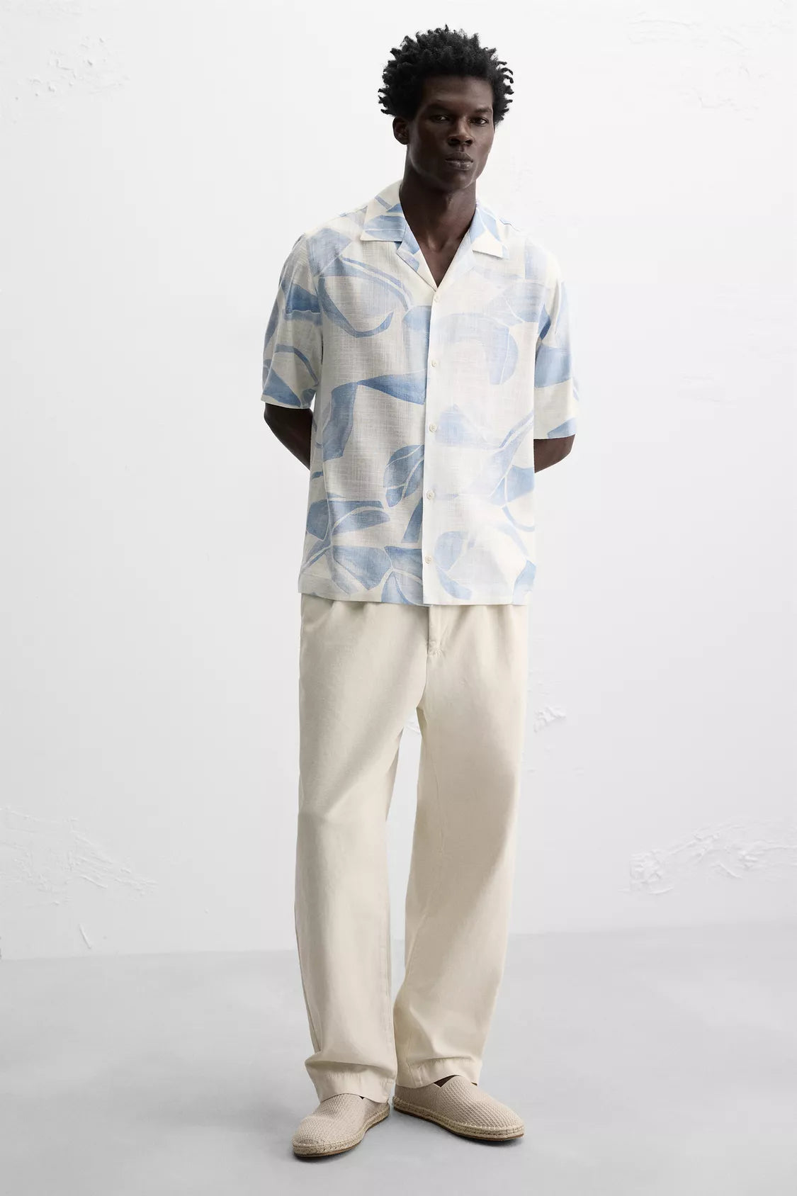 ZARA KNITTED ESPADRILLES