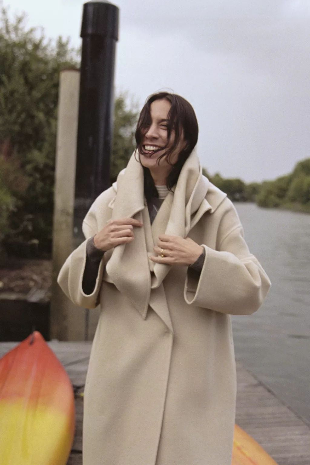 Zara oversized trench coat