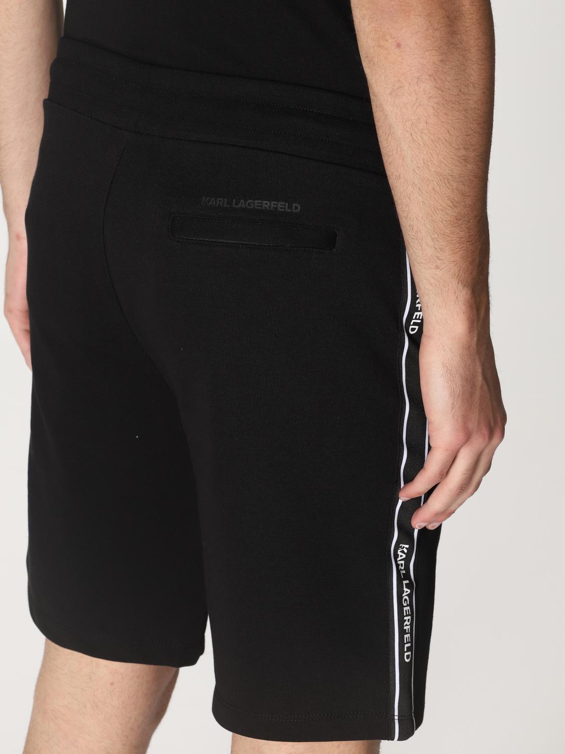 Karl LAGERFELD Short Homme Noir